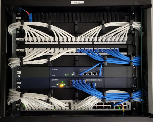 Managed network and security equipment